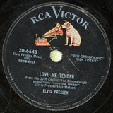 Elvis Presley : Love Me Tender / Anyway You Want Me (Shellac, 10")
