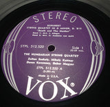 Franz Schubert - The Hungarian Quartet : String Quartet In D Minor, D 810 "Death And The Maiden"  (LP)
