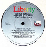 George Jones & Melba Montgomery : Singing What's In Our Heart (LP, Album, RE)