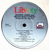 George Jones & Melba Montgomery : Singing What's In Our Heart (LP, Album, RE)