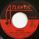 Crosby, Stills, Nash & Young : Woodstock / Helpless (7", Single, Mono, PL )