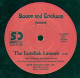 Boone & Erickson : The Lutefisk Lament (7", Single)