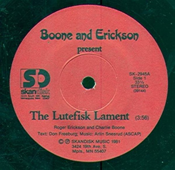 Boone & Erickson : The Lutefisk Lament (7", Single)