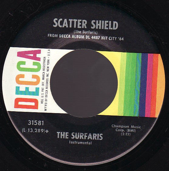 The Surfaris : I Wanna Take A Trip To The Islands / Scatter Shield (7")