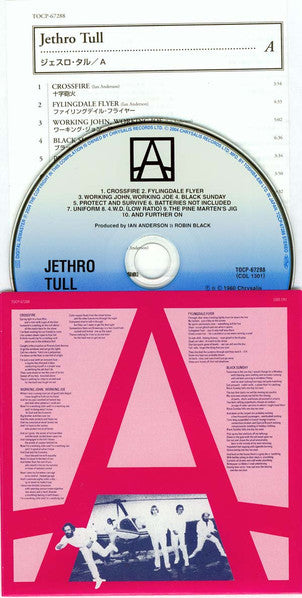 Jethro Tull : A + Slipstream (CD, Album, RE, RM, Pap + DVD-V, NTSC)