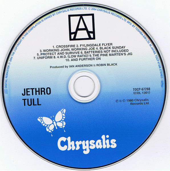 Jethro Tull : A + Slipstream (CD, Album, RE, RM, Pap + DVD-V, NTSC)
