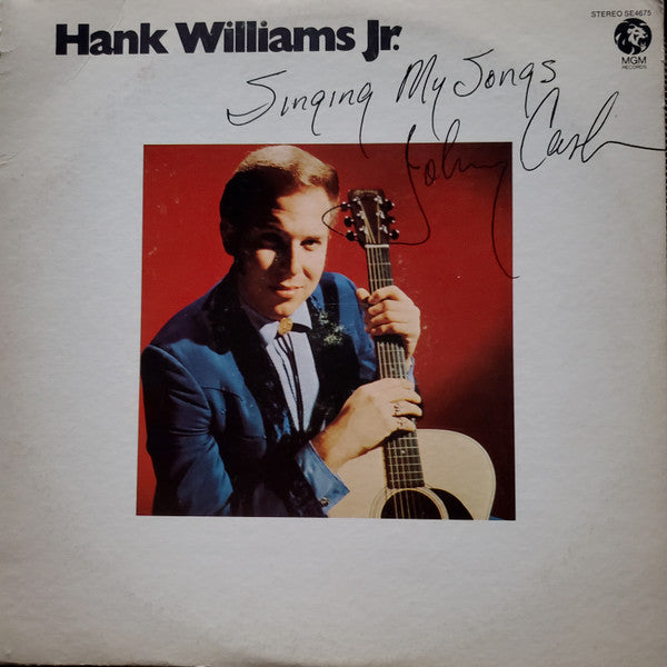 Hank Williams, Jr.* : Singing My Songs (Johnny Cash) (LP, Album, Promo)