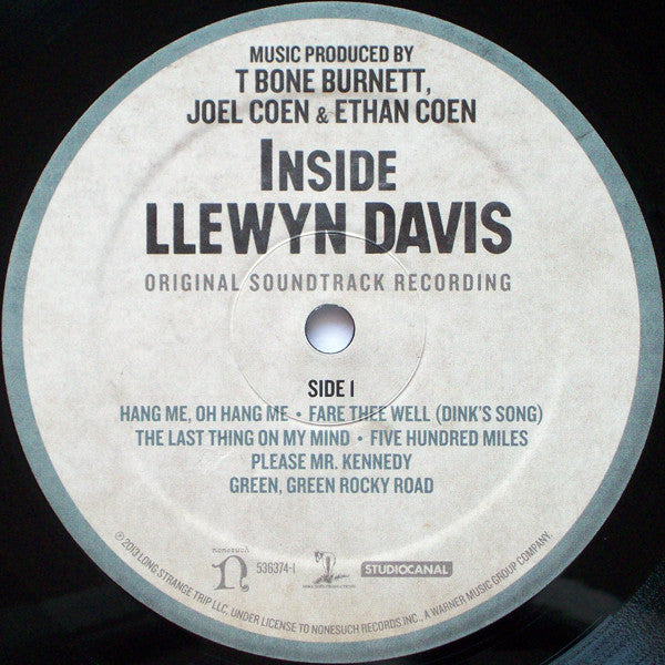 Various : Inside Llewyn Davis (Original Soundtrack Recording) (LP, Album)