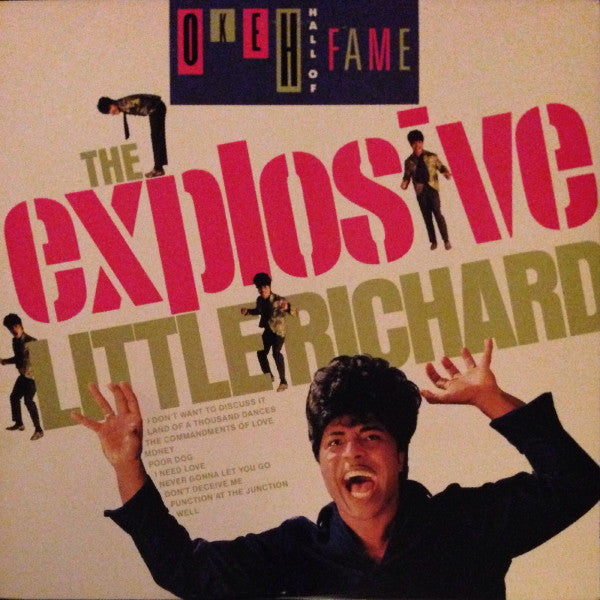 Little Richard : The Explosive Little Richard (LP, Album, RE)