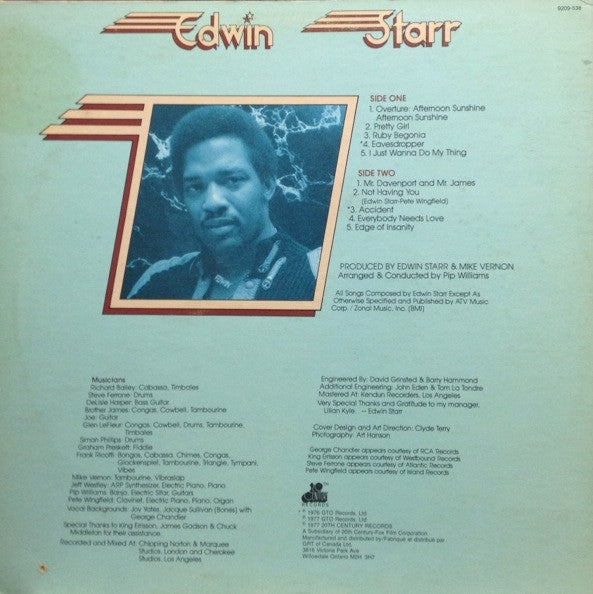 Edwin Starr : Edwin Starr (LP, Album)