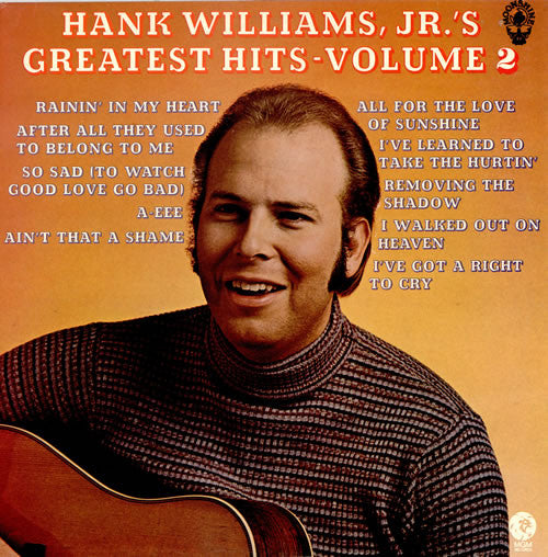 Hank Williams Jr. : Hank Williams Jr.'s Greatest Hits Volume 2 (LP, Comp)