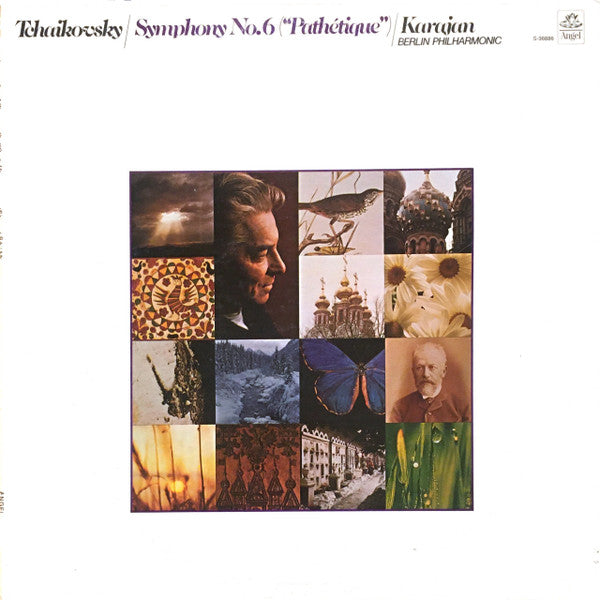 Pyotr Ilyich Tchaikovsky, Berliner Philharmoniker - Herbert von Karajan : Symphony No. 6 ("Pathetique") (LP)