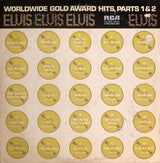 Elvis Presley : Worldwide Gold Award Hits, Parts 1 & 2 (2xLP, Comp, Mono, RP)