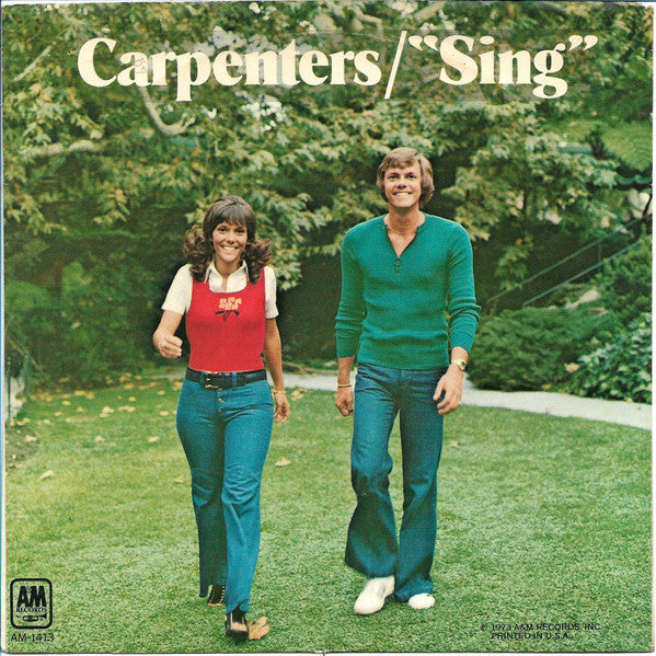 Carpenters : Sing (7", Single, Styrene, Pit)