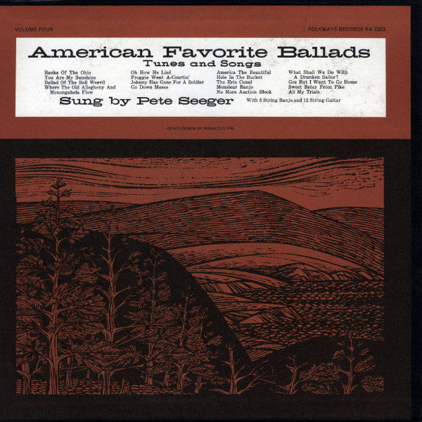 Pete Seeger : American Favorite Ballads, Vol. 4 (LP, Album)