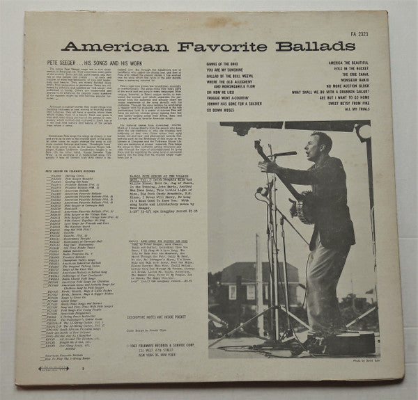Pete Seeger : American Favorite Ballads, Vol. 4 (LP, Album)