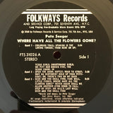 Pete Seeger : Where Have All The Flowers Gone? (LP, RE, RM)