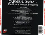 Carmen McRae : The Great American Songbook (CD, RE)