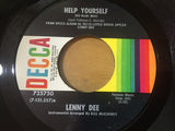 Lenny Dee (2) : Try A Little Tenderness (7", Single)