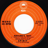Spirit (8) : Nature's Way / Mr. Skin (7", Single, Mono, RP)