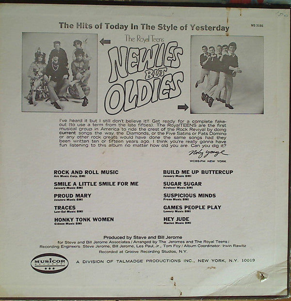 The Royal Teens (3) : Newies But Oldies (LP)