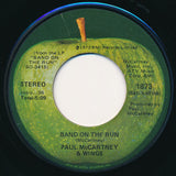 Wings (2) : Band On The Run (7", Single, Win)