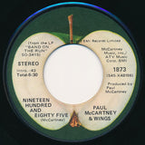 Wings (2) : Band On The Run (7", Single, Win)
