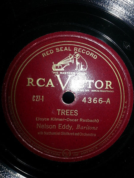 Nelson Eddy : Twelve Beloved American Songs (6xShellac, 10", Album, Mono, RE, RP)
