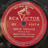 Nelson Eddy : Twelve Beloved American Songs (Shellac, 10")