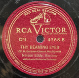 Nelson Eddy : Twelve Beloved American Songs (Shellac, 10")