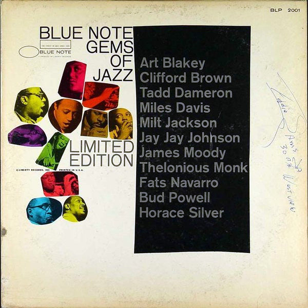 Various : Blue Note Gems Of Jazz (LP, Comp, Ltd, RE, RM)