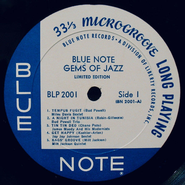 Various : Blue Note Gems Of Jazz (LP, Comp, Ltd, RE, RM)