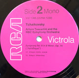Pyotr Ilyich Tchaikovsky - Arturo Toscanini, NBC Symphony Orchestra : Symphony No. 6, In B Minor, Op. 74 ("Pathétique") (LP, Album, Mono)