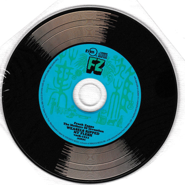 The Mothers Of Invention* : Weasels Ripped My Flesh (CD, Album, Ltd, RE, RM, Pap)