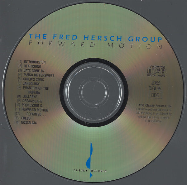 The Fred Hersch Group : Forward Motion (CD, Album)