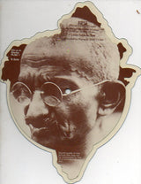 John Richardson : Mahatma Gandhi Knew (7", Shape, Single, Pic)