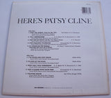 Patsy Cline : Here's Patsy Cline (LP, Comp)