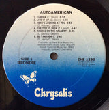 Blondie : AutoAmerican (LP, Album, Ter)