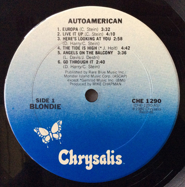 Blondie : AutoAmerican (LP, Album, Ter)