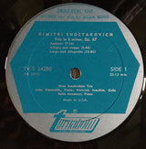 Dmitri Shostakovich, Nieuw Amsterdam Trio With Mary Ellen Pracht : Trio In E Minor, Op. 67 / Seven Romances For Soprano And Piano Trio (LP, Album)
