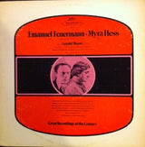 Emanuel Feuermann, Myra Hess, Gerald Moore : Beethoven - Schubert - Weber (LP)