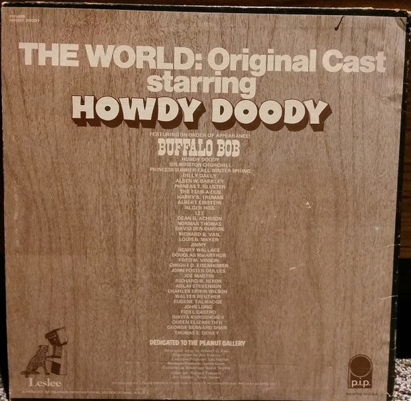 Howdy Doody : The World: Original Cast Starring Howdy Doody (LP)