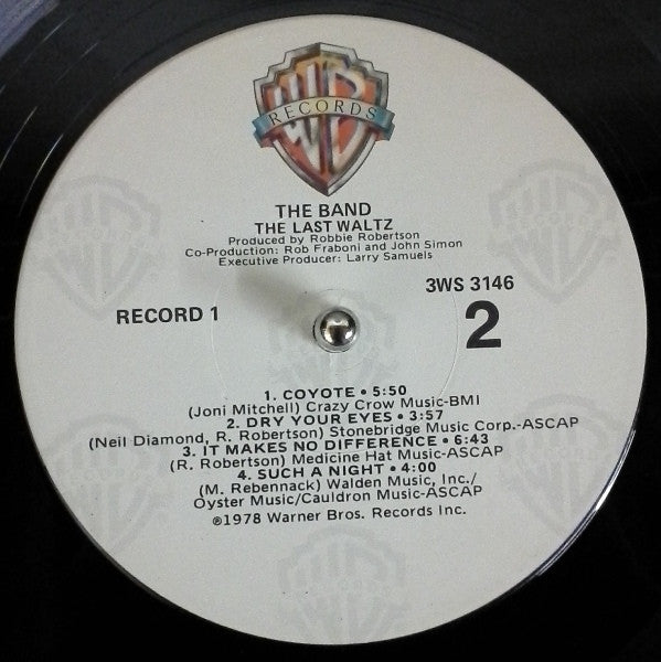 The Band : The Last Waltz (3xLP, Album)