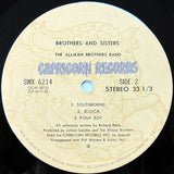 The Allman Brothers Band : Brothers And Sisters (LP, Album, RE, Gat)