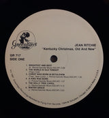 Jean Ritchie, The Ritchie Family Of Kentucky : Kentucky Christmas Old And New (LP, Album)