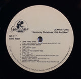 Jean Ritchie, The Ritchie Family Of Kentucky : Kentucky Christmas Old And New (LP, Album)