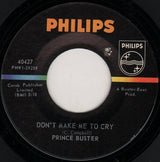 Prince Buster : Ten Commandments (From Man To Woman) (7", Single)