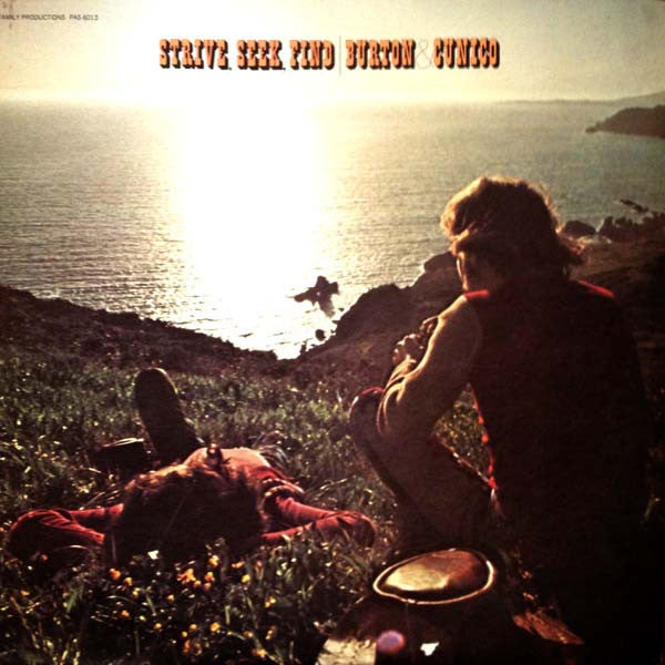 Ray Burton (2) & Gino Cunico : Strive, Seek, Find (LP, Album, Promo, pin)
