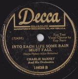 Charlie Barnet And His Orchestra : You Always Hurt The One You Love / Into Each Life Some Rain Must Fall (Shellac, 10")