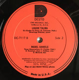 Mabel Daniels / Miriam Gideon / Julia Smith (2) / Louise Talma : Four American Composers (LP, Album)